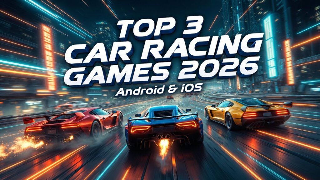 Top 3 Car Racing Games for Android & iOS