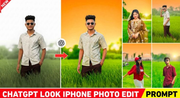 ChatGPT iPhone Look Photo Editing Prompt