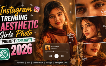 Instagram Trending Aesthetic Girls Photo Prompt