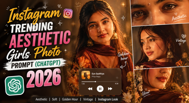Instagram Trending Aesthetic Girls Photo Prompt