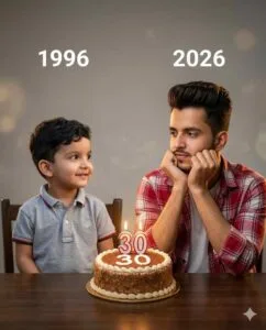 Childhood To Young Photo Prompt
