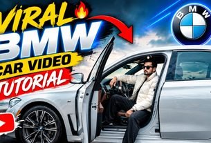 Viral BMW Car Cinematic AI Video Editing Prompt