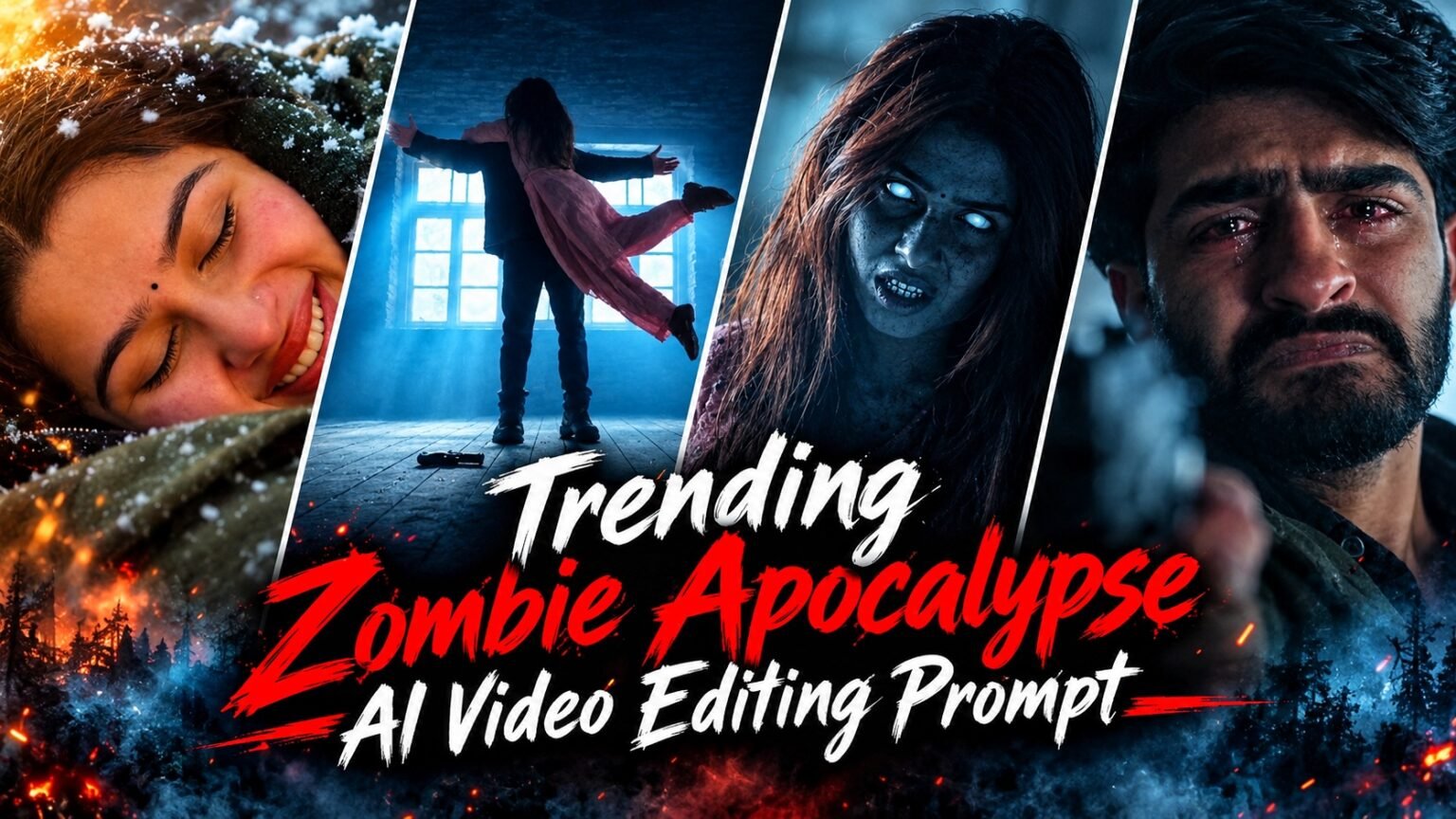 Instagram AI Zombie Video Prompt